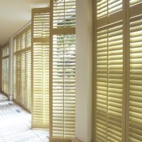 bi fold track shutters