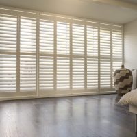 bi fold track shutters